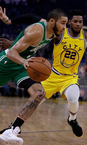 NBA-best Celtics hold off Warriors late to win 10th straight